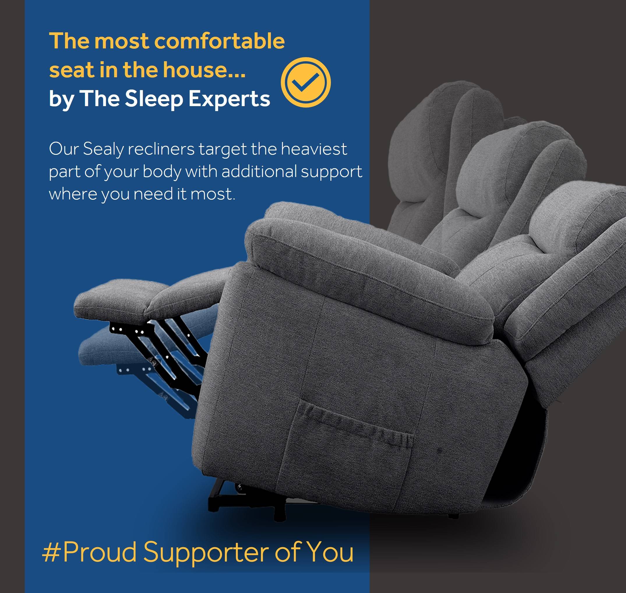 Recliner chair comfortable on sale enough to sleep in